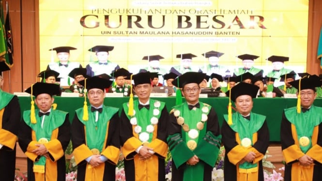 5 guru besar UIN SMH Banten