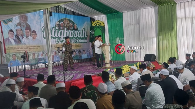 Istighotsah dan doa bersama PWNU Banten dalam rangka peringatan Hari Lahir ke-103 Nahdlatul Ulama di Provinsi Banten