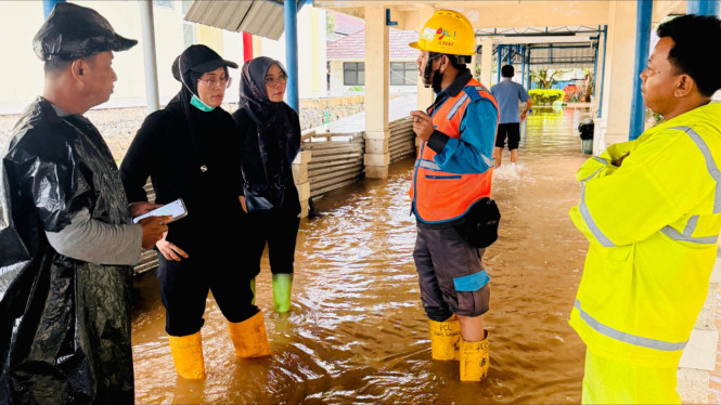 RSUD Cilegon Terendam Banjir.