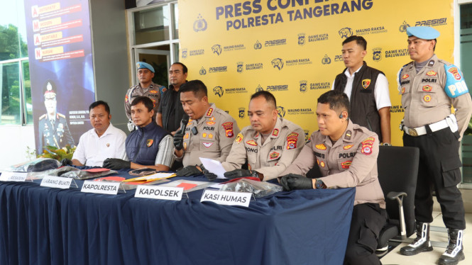 Polisi Gadungan Ditangkap Polresta Tangerang, Korban Diperas hingga Jutaan Rupiah