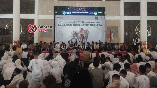 BAZNAS Banten Guyur Santunan dan Perlengkapan Sekolah untuk 1.000 Anak Yatim Dhuafa, Muharram Jadi Ladang Berkah