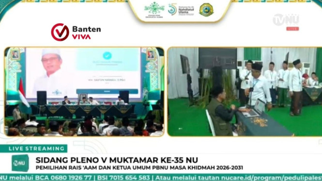 Ketua Tanfidziyah PCNU Kota Serang KH Saifun Nawasi