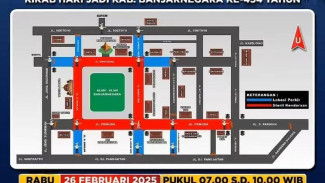 Berikut Titik-titik Penutupan Jalan Pada Kirab Hari Jadi Kabupaten Banjarnegara ke 454