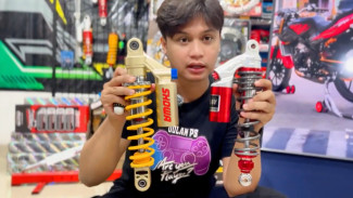 Trik Gampang Bedakan Shock Breaker Tabung yang Masih Berfungsi atau Tidak, Cukup Pakai Obeng!