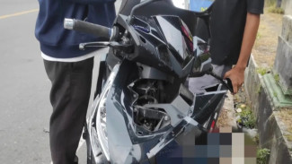 Kecelakaan di Sokanandi, Banjarnegara Diduga Dua Kendaraan Sepeda Motor Bertabrakan