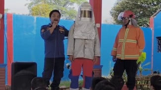 Menarik! Kunjungan Edukasi Anak-anak dari TK Santo Yosep Purwokerto Ke Kantor Damkar Banyumas