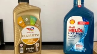 Perbandingan Shell Helix Ultra vs Total Quartz 9000 Oli Mana yang Lebih Cocok untuk Motor Matic Harian Anda