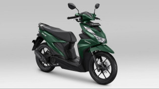 Honda Beat Sporty CBS skutik stylish dengan mesin eSP irit rangka eSAF ringan dan fitur CBS untuk pengereman aman