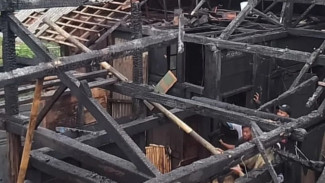 Kebakaran Melanda Rumah Warga di Pagentan Banjarnegara, Bangunan Habis Dilahap Si Jago Merah