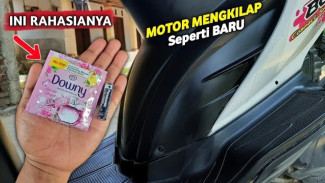 WOW! Pengkilap Motor Super Murah Ini Bikin Motor Tua Jadi Seperti Baru Lagi, Dijamin Tetangga Auto Tanya-Tanya!