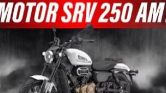 Motor SRV 250 AMT, Motor Cruiser Neo Retro dengan Dual Transmisi dan Mesin V-Twin 250cc yang Bertenaga