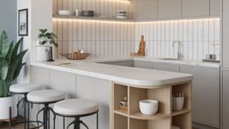 Punya Ruang Sempit? 3 Ide Mini Bar Minimalis Ini Bikin Rumah Kecilmu Naik Level Tanpa Renovasi Mahal!