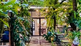 Wecold Coffee Space & Houseplants! Ngopi Tenang Ditemani Rimbunnya Tanaman Asri Pinggiran Purwokerto