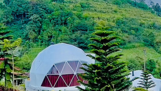 The Mount Slamet Glamping & Cafe! Cuma Sejam dari Purwokerto, Ada Glamping Hidden Gem View Secakep Ini