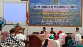 Persiapan Haji, Kecamatan Purwokerto Barat dan Karanglewas Lakukan Bimbingan Manasik