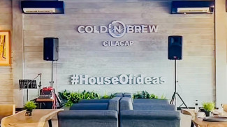 Cold N Brew Cilacap! Coffee Shop Estetik Dua Lantai dengan Fasilitas Lengkap dan Spot Nyaman Buat Semua Mood