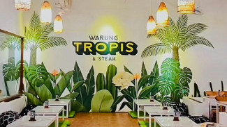 Warung Tropis & Steak! Serasa Liburan di Bali, Tempat Makan Vibes Tropis di Tengah Kota Purwokerto