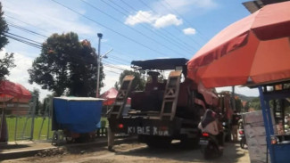 Sekilas Info! Informasi Pengalihan Arus Lalu Lintas di Jalan kebasen - Sawangan pada Tanggal 23-24 April 2025