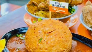 Bakso & Mie Ayam Sariman! Bakso Lava Super Jumbo & Mie Ayam Balungan Raksasa Di Purwokerto Wajib Coba