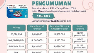 Bukan April, Ternyata Dana KJP Plus 2025 Baru Cair 5 Mei, Cek Nama Kamu, Jangan Sampai Ketinggalan