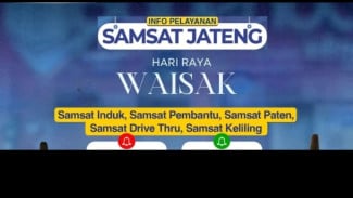Libur Bayar Pajak Samsat Banjarnegara Pada 12-13 Mei, Intip Pelayanan yang Tetap Buka