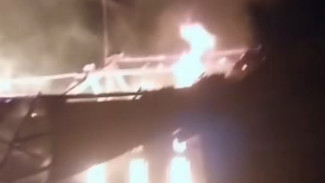 Sebuah Gudang Kayu di Sigaluh Banjarnegara Alami Kebakaran, Api Langsung Menyala Lahap Bangunan