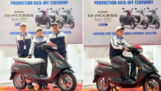 Motor Listrik Suzuki e Access Akhirnya Dirilis, Bisa Ngebut dan Jarak Tempuhnya Bikin Motor Bensin Tersingkir!