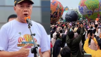 Festival Balon Udara UMP Digelar, Bupati Sadewo Berharap Event Besar Ada Terus di Kabupaten Banyumas