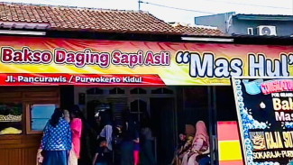 Ngetop Banget! Bakso Viral di Purwokerto Cuma 12 Ribu, Laku Ratusan Porsi Setiap Harinya
