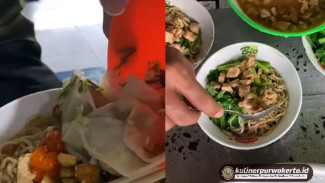 Tempat Makan Bakmie Jakarta di Purwokerto Auto Kenyang, Pangsit Kuahnya Juara!