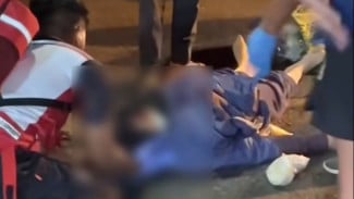 Tabrak Tumpukan Pasir, Warga Asal Pagentan Banjarnegara Hilang Kendali Alami Kecelakaan