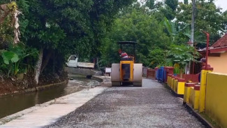 Perbaikan Ruas Jalan Notog-Karanganyar, Penanganan Sudah 100 Persen