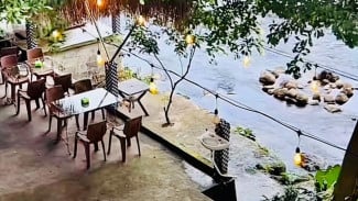 Sinaran Coffee and Chill: Hidden Gem Pinggir Sungai di Purwokerto dengan Harga Mulai 3 Ribuan!
