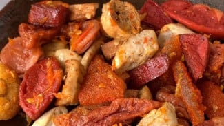 Beda Dari Tempat Lain! Tempura Geprek Jajanan Unik di Purwokerto, Ada 8 Jenis Pilihan