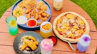 Taman Langit: Tempat Nongkrong Estetik dari Siang Produktif Sampai Dinner Romantis