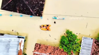 Air Meluap! Banjir di Tanggirejo Grobogan Rendam Puluhan Pemukiman Warga