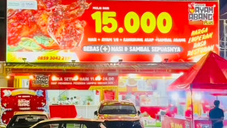 Warung Ayam Abang Plus Kini Hadir di Purwokerto! Makan Kenyang, Nasi & Sambal Bebas Nambah