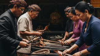 Bukan Sekadar Cuci Keris! Ini Makna Tersembunyi di Balik Tradisi Jamasan yang Mulai Dilirik Dunia Modern