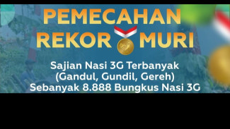 Ayo Lur! Pemecahan Rekor MURI: Sajian Nasi 3G Terbanyak di Purbalingga, 8.888 Bungkus