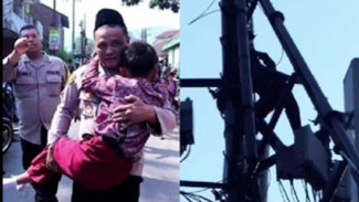 Nangis Dinasihati Guru, Bocah SD di Bandung Nekat Mau Akhiri Hidup di Atas Tower