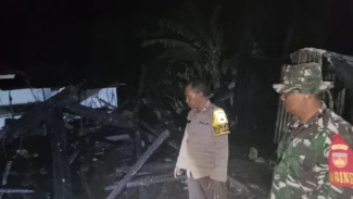 Api Diduga Bersumber dari Dapur, Kebakaran Lahap Rumah Lansia di Kandangserang Pekalongan