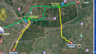 Alternatif Lancar! Pengalihan Arus Lalu Lintas dari Jalur Pantura Pati Imbas Aksi Demo