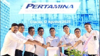 Pertamina Kirim Perdana Avtur Ramah Lingkungan dari Minyak Jelantah di Cilacap