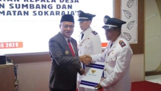 2 Kades di Banyumas Resmi Perpanjang Masa Jabatan, Pengukuhan dengan Bupati Sadewo