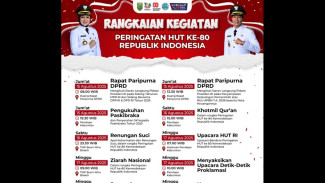 Meriah! Ini Rangkaian Peringatan HUT ke 80 RI di Kabupaten Kebumen