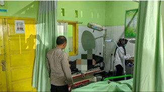 Kecelakaan Dua Sepeda Motor Tabrakan di Jalan Raya Bandar-Batang, Korban Dilarikan ke RS