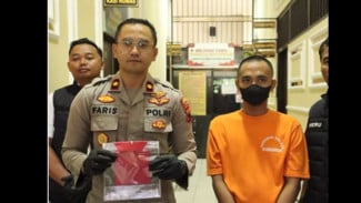 2 Tahun Pakai Sabu, Sopir Bus Surabaya Yogyakarta Dibekuk Satresnarkoba Kebumen