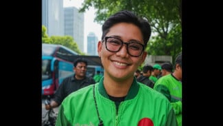 Kisah Riska Amelia, Ojol Glowing Raup Rp10 Juta per Bulan Viral Usia Temui Wapres Gibran di Istana