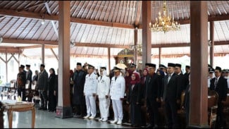 Pelantikan dan Pengambilan Sumpah 40 Pejabat Administrasi Pemkab Banyumas