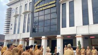 Apel Pagi, Kepala Dindikpora Banjarnegara Perkuat Komitmen Pelayanan Publik di Bidang Pendidikan